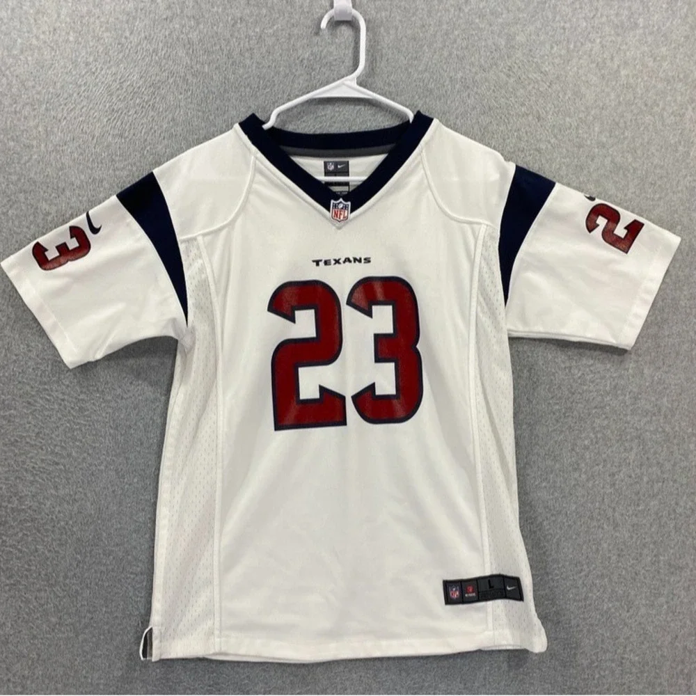 NFL Nike On Field Arian Foster Houston Texans Jersey Youth Boys Large Football
